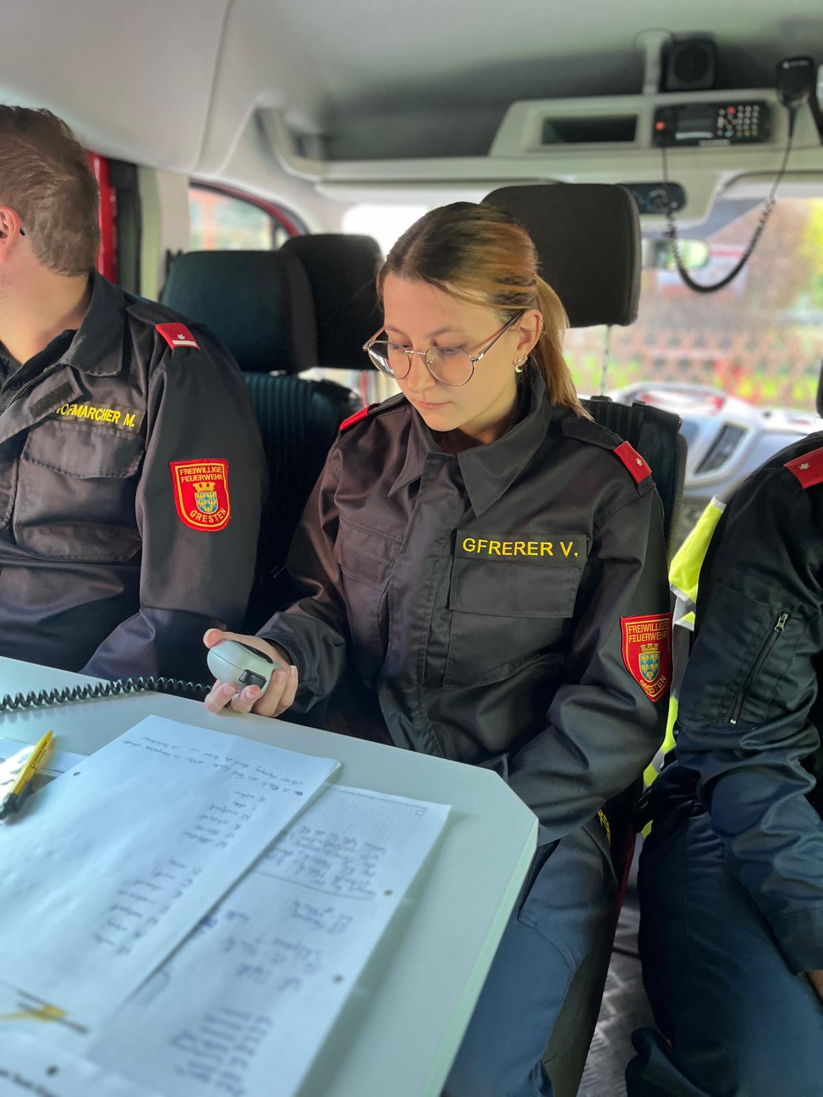 Funkübung in Ybbsitz