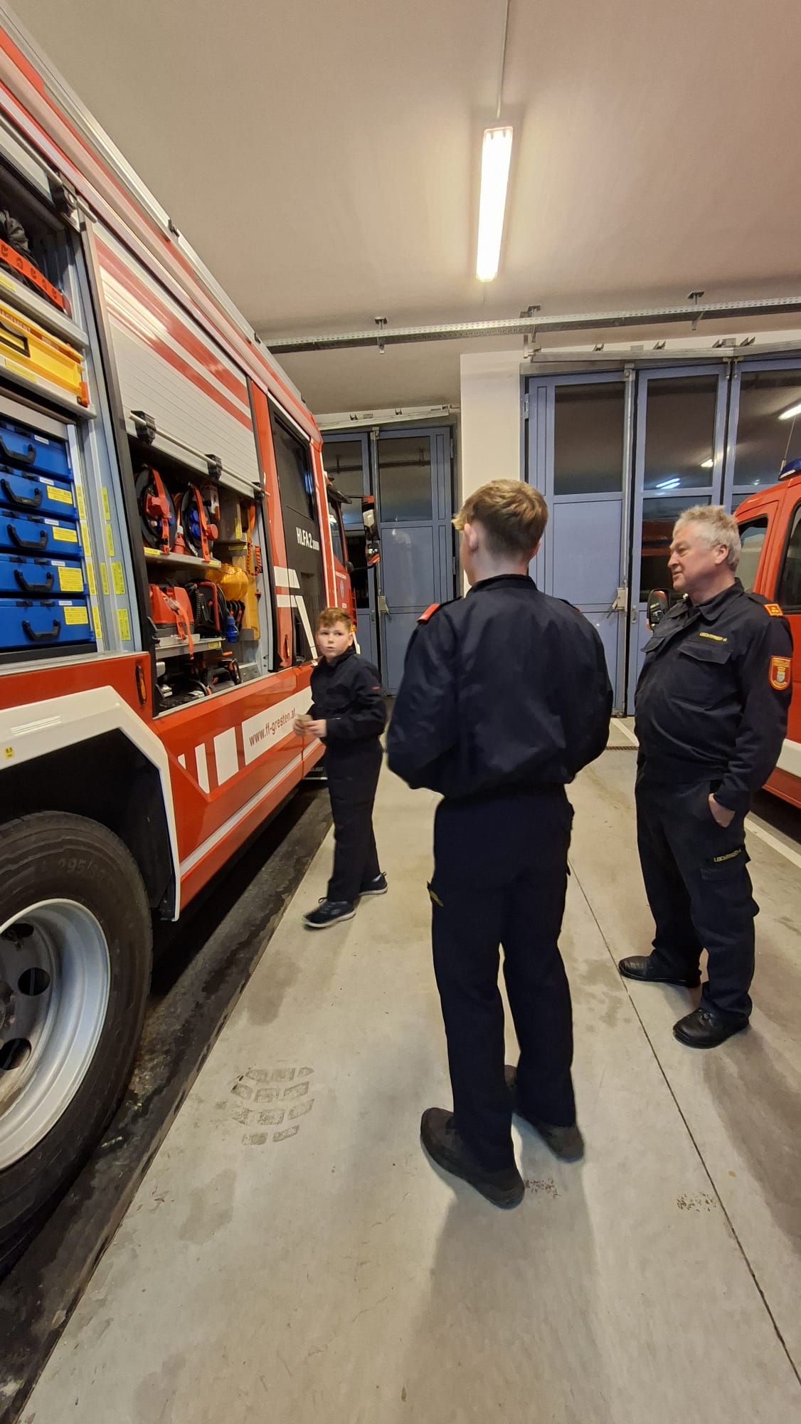 Erprobung bei der Feuerwehrjugend